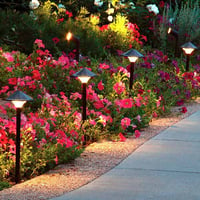 Empress LED Landscape Pathway Garden Light Lifestyle Example