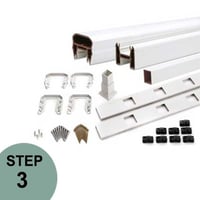 Trex Transcend White Rail and Baluster Kit