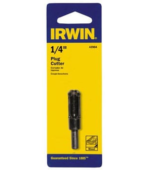 Irwin 1/4" Plug Cutter