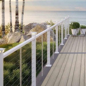 Deckorators Contemporary Cable Top Rail