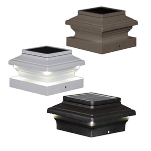 Aries LED Solar Post Cap Collection