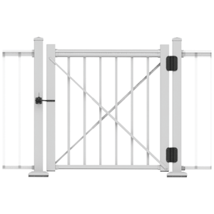 Avalon Aluminum Railing Gate Kit by RDI