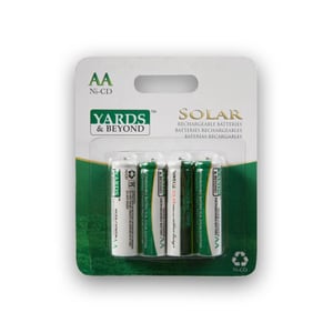 4-Pack Solar AA Battery BT-NC-94