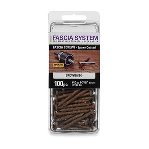 Starborn Deckfast Epoxy Coated Fascia Screws for Deckorators - Chocolate