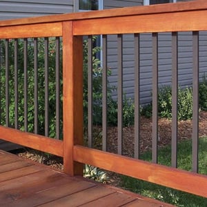 Deckorators Bronze Traditional Aluminum Balusters