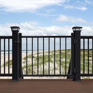 Adjustable Aluminum Gate by Deckorators