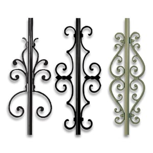 Centerpiece for Round Balusters by Deckorators
