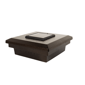 Dekor Savvy Solar Post Cap Light - Oil Rubbed Bronze