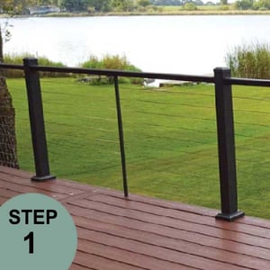 DekPro Prestige Aluminum Post Sleeves