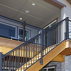 Al13 Home Fascia Mount Posts