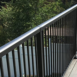 Al13 Home Round Accent Top Rail Splices