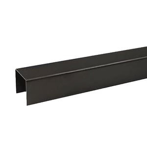 Fortress H-Series Flat Accent Top Rail - Black Sand