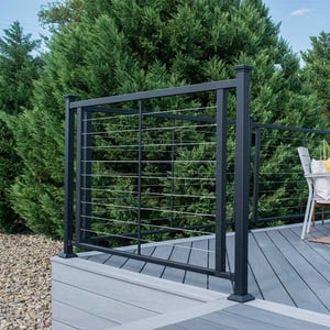 Fortress H-Series Cable Rail Straight Panel