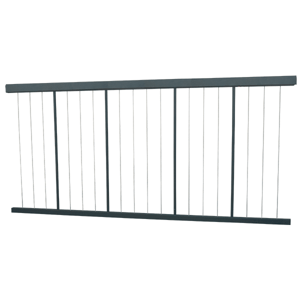 Fortress Vertical Cable Rail Straight Panel