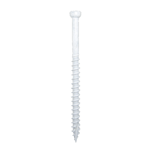 White FIN/Trim Head Screw