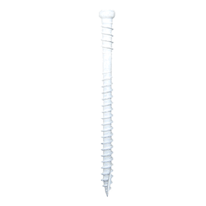 White RT Composite Trim Head Screw