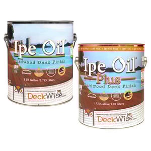 DeckWise IPE Oil and IPE Oil Plus