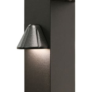 Magena Star Tear Drop Post Light - Installed