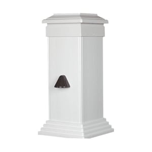 Mini Vega Tear Drop Post Light - Bronze