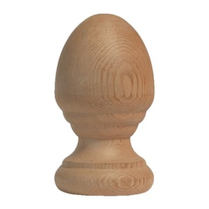 Acorn Finial with Rings