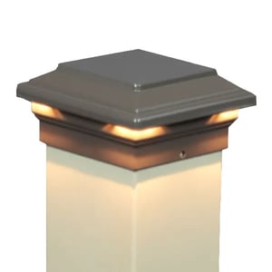 Bronze Aurora Neptune LED Deck Light