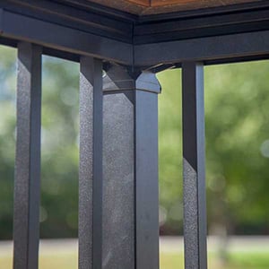 Avalon Railing Over-The-Top Posts by RDI