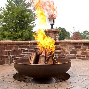 Ohio Flame Steel Handmade Fire Pits-24" Diameter