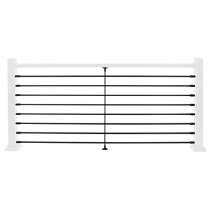 Tu-Step Prestige Aluminum Horizontal Baluster Railing Kit by DekPro