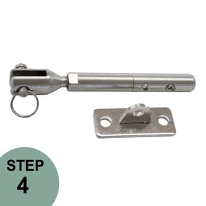 Step 4 | PA27 Cable Wall Adjustment Terminal for Prova Railing