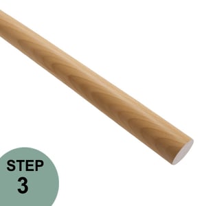 Prova Railing PA3a Finished Wooden Handrail - Step 3