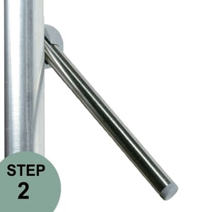Step 2 | PA5 Steel Tubular InFill for Prova Railing 