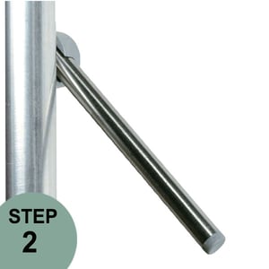 Step 2 | PA5a Steel Tubular InFill for 42" Prova Railing 