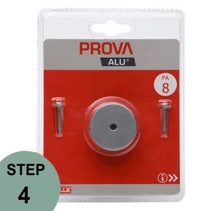 Step 4 | PA8 Handrail Connection/Wall Terminal for Prova Railing