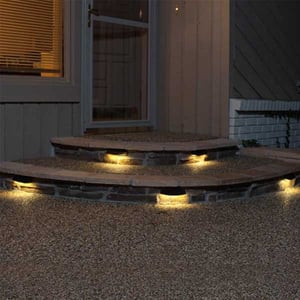 Radiance LED Step Light from Dekor