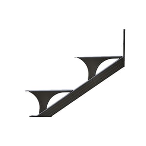Regal Aluminum Stair Stringer - 2 Step