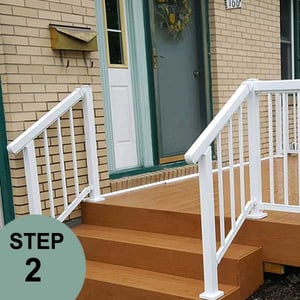 Regal Railing Continuous Stair Top and Bottom Rail