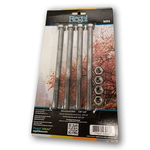 Regal Ideas Crystal Rail Glass Mount Bolts