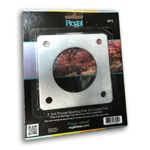 Regal Ideas Crystal Rail Mounting Plate