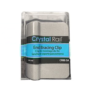 Regal Crystal Rail End Bracing Clip - Packaging
