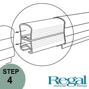Regal Rail Continuous Stair Top Rail Connector Splice Installation