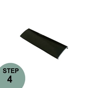 Regal Rail 4 Inch Spacers - Textured Black