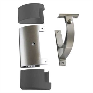 Regal ADA Hand Rail Crystal Rail Glass Bracket