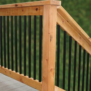 DEKPRO Round Aluminum Balusters