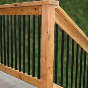 Round Aluminum Balusters from DEKPRO