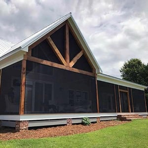 ScreenEze Screen Porch 12' Kits - Courtesy: Outdoor Spaces Of Georgia