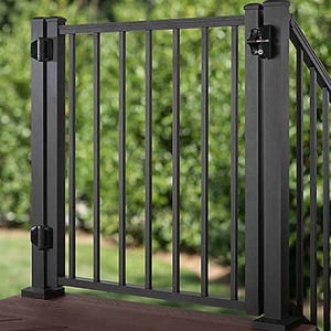 Trex Signature Adjustable Aluminum Gate - Closed