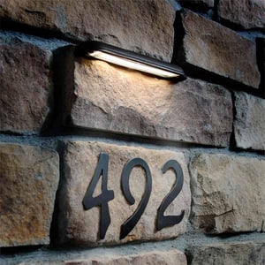 Hardscape Slimline Outdoor Wall Light by Dekor