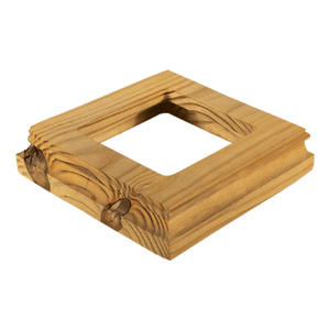 Solid Wood Post Skirts for Titan & Tisan Post Connectors - Decorative