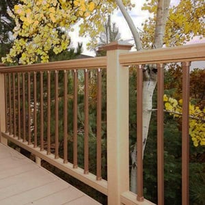 Square Aluminum Balusters by Dekor