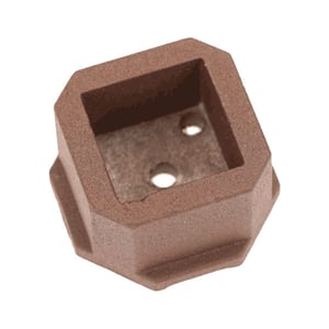 Dekor Square Aluminum Baluster Screw-In End Cap Connectors